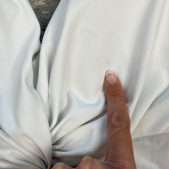 New Miraclesuit Illusionists Wrapture One Piece Swimsuit Mesh Twist White Sz 8 - Picture 11 of 14